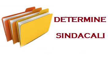 Determine Sindacali - 2021/2022
