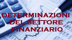 Determine del Settore Finanziario e Personale