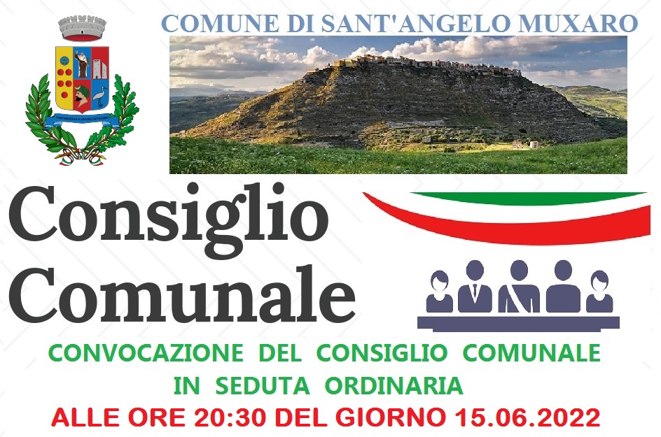 CONVOCAZIONE CONSIGLIO COMUNALE