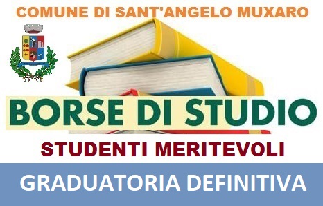 GRADUATORIA BORSE DI STUDIO
