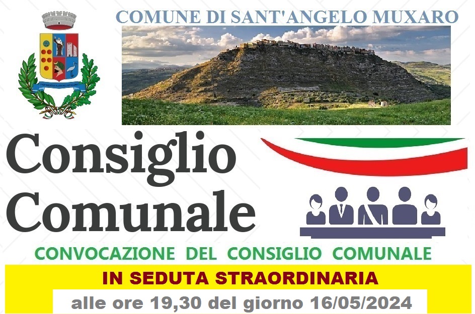 CONVOCAZIONE CONSIGLIO COMUNALE