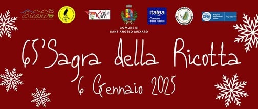 65^ SAGRA DELLA RICOTTA - 06 GENNAIO 2025