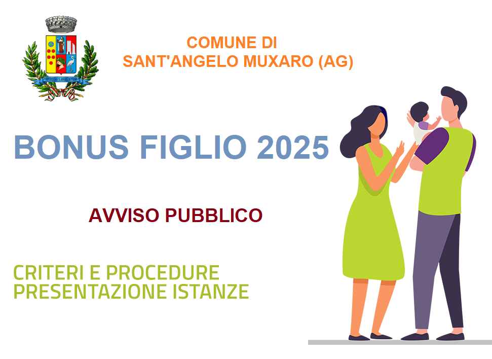 AVVISO PUBBLICO - BONUS FIGLIO 2025