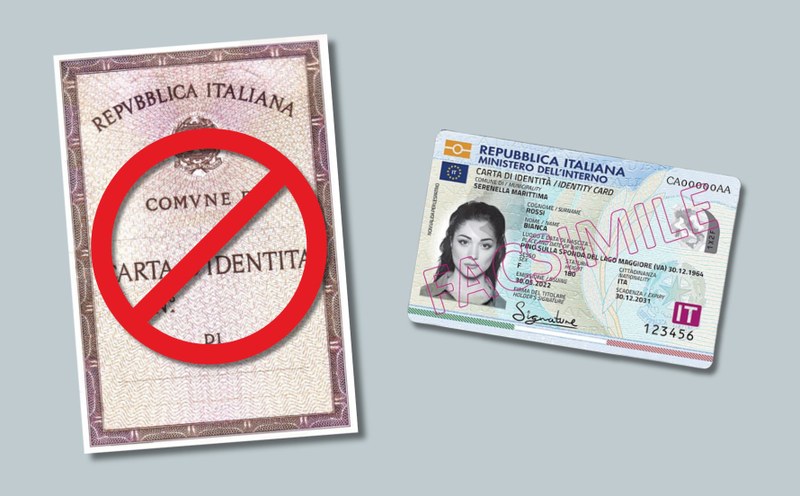 Cessazione validità Carta d’Identità cartacea al 03 Agosto 2026