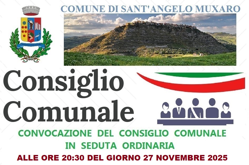 CONVOCAZIONE CONSIGLIO COMUNALE