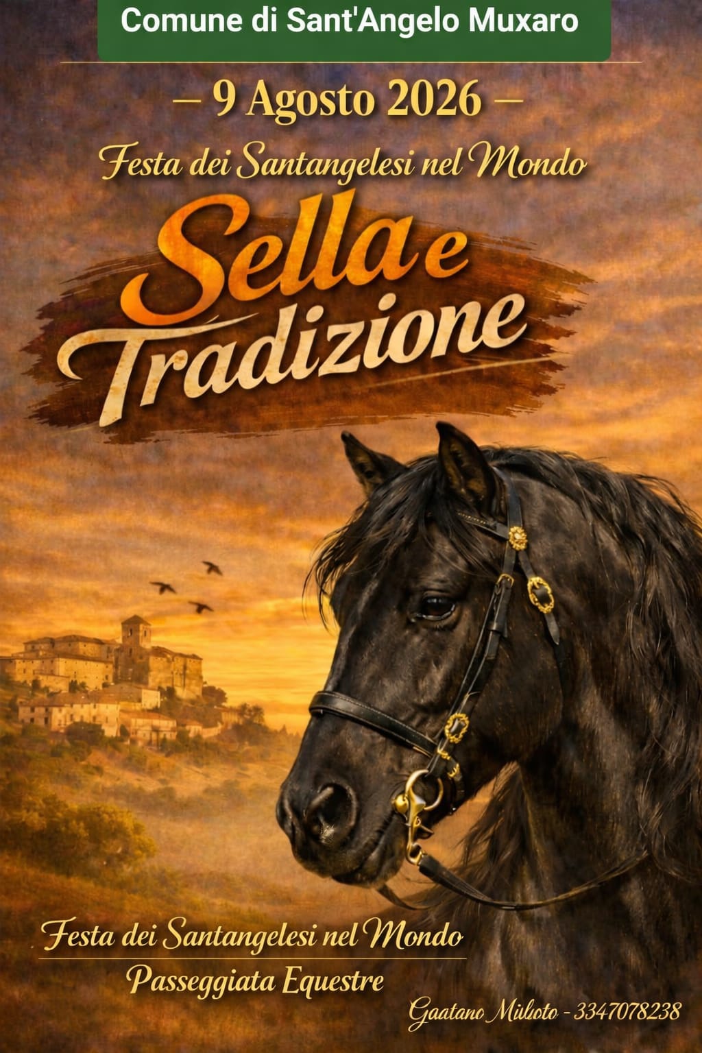 PASSEGGIATA A CAVALLO DEL 9 AGOSTO 2026